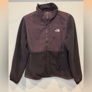 The North Face Black Nylon-Panel Fleece Jacket